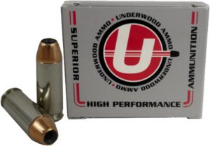 10mm Auto Ammunition (Underwood Ammo) 135 grain 20 Rounds