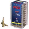 .17 Hornady Magnum Rimfire Ammunition (CCI Ammunition) 17 grain 50 Rounds