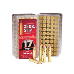 .17 Hornady Magnum Rimfire Ammunition (Hornady) 20 grain 50 Rounds