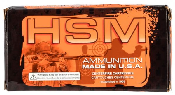 .22-250 Remington Ammunition (HSM Ammunition) 55 grain 20 Rounds