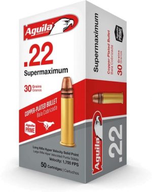 .22 Long Rifle Ammunition (Aguila Ammunition) 30 grain 50 Rounds