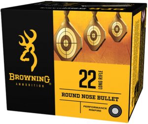.22 Long Rifle Ammunition (Browning) 36 grain 1000 Rounds