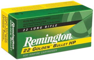 .22 Long Rifle Ammunition (Remington) 40 grain 50 Rounds