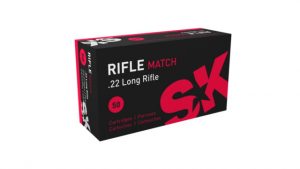 .22 Long Rifle Ammunition (SK) 40 grain 50 Rounds