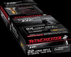 .22 Long Rifle Ammunition (Winchester) 37 grain 50 Rounds