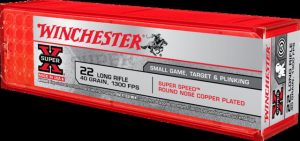 .22 Long Rifle Ammunition (Winchester) 40 grain 100 Rounds
