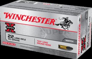 .22 Long Rifle Ammunition (Winchester) 40 grain 50 Rounds