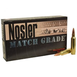.22 Nosler Ammunition (Nosler) 77 grain 20 Rounds