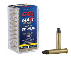 .22 Winchester Magnum Rimfire Ammunition (CCI Ammunition) 46 grain 50 Rounds