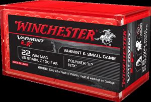 .22 Winchester Magnum Rimfire Ammunition (Winchester) 25 grain 50 Rounds
