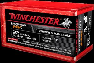 .22 Winchester Magnum Rimfire Ammunition (Winchester) 30 grain 50 Rounds