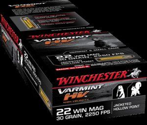 .22 Winchester Magnum Rimfire Ammunition (Winchester) 30 grain 50 Rounds