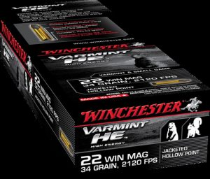 .22 Winchester Magnum Rimfire Ammunition (Winchester) 34 grain 50 Rounds