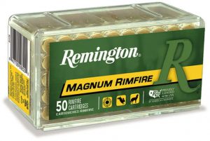 .22 Winchester Rimfire Ammunition (Remington) 40 grain 50 Rounds