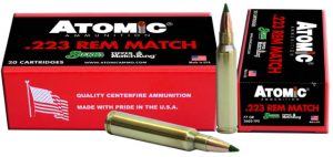 .223 Remington Ammunition (Atomic Ammunition) 77 grain 20 Rounds