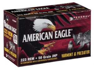 .223 Remington Ammunition (Federal Premium) 50 grain 50 Rounds