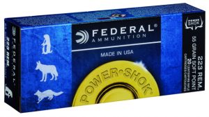.223 Remington Ammunition (Federal Premium) 55 grain 20 Rounds
