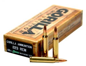 .223 Remington Ammunition (Gorilla Ammunition) 69 grain 20 Rounds