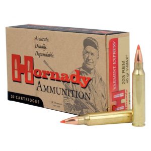 .223 Remington Ammunition (Hornady) 40 grain 20 Rounds