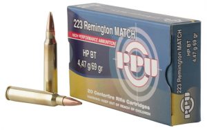 .223 Remington Ammunition (PPU) 69 grain 20 Rounds