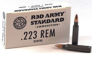 .223 Remington Ammunition (Red Army Standard) 55 grain 20 Rounds