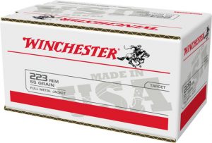 .223 Remington Ammunition (Winchester) 55 grain 200 Rounds