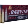 .243 Winchester Ammunition (Fort Scott Munitions) 58 grain 20 Rounds