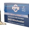 .243 Winchester Ammunition (PPU) 100 grain 20 Rounds