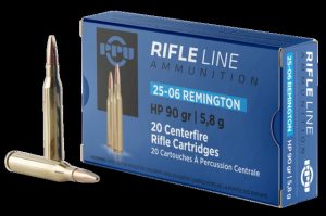 .25-06 Remington Ammunition (PPU) 90 grain 20 Rounds