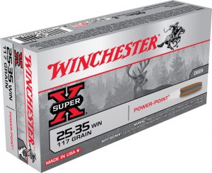 .25-35 Winchester Ammunition (Winchester) 117 grain 20 Rounds