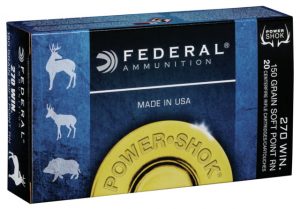 .270 Winchester Ammunition (Federal Premium) 150 grain 20 Rounds