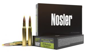 .270 Winchester Ammunition (Nosler) 130 grain 20 Rounds