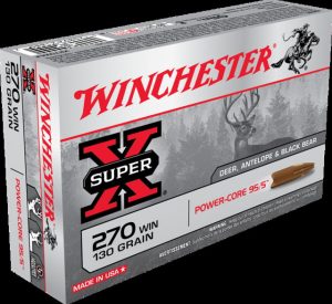 .270 Winchester Ammunition (Winchester) 130 grain 20 Rounds