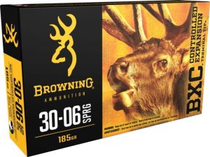 .30-06 Springfield Ammunition (Browning) 185 grain 20 Rounds