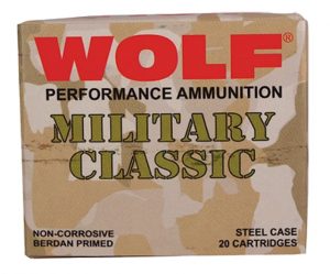 .30-06 Springfield Ammunition (Wolf Ammo) 168 grain 500 Rounds