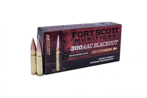 .300 AAC Blackout Ammunition (Fort Scott Munitions) 115 grain 20 Rounds