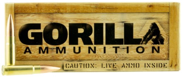 .300 AAC Blackout Ammunition (Gorilla Ammunition) 220 grain 20 Rounds