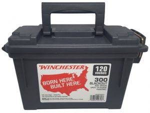 .300 AAC Blackout Ammunition (Winchester) 200 grain 120 Rounds