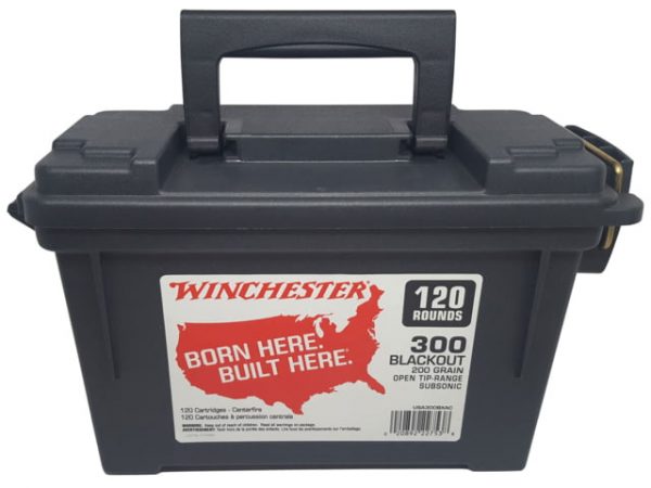 .300 AAC Blackout Ammunition (Winchester) 200 grain 120 Rounds