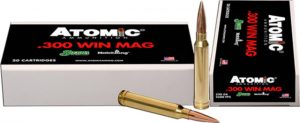 .300 Winchester Magnum Ammunition (Atomic Ammunition) 220 grain 20 Rounds