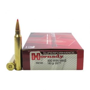 .300 Winchester Magnum Ammunition (Hornady) 180 grain 20 Rounds