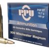 .300 Winchester Magnum Ammunition (PPU) 165 grain 20 Rounds