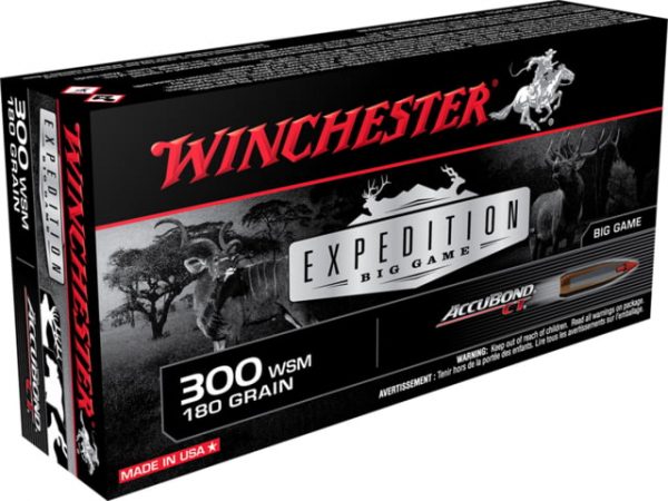 .300 Winchester Short Magnum Ammunition (Winchester) 180 grain 20 Rounds