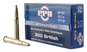 .303 British Ammunition (PPU) 150 grain 20 Rounds