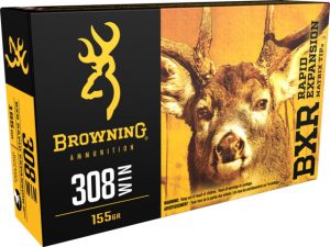 .308 Winchester Ammunition (Browning) 155 grain 20 Rounds