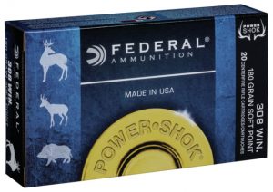 .308 Winchester Ammunition (Federal Premium) 180 grain 20 Rounds