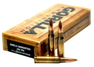 .308 Winchester Ammunition (Gorilla Ammunition) 175 grain 20 Rounds