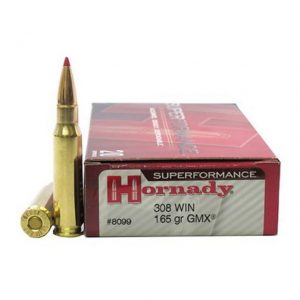 .308 Winchester Ammunition (Hornady) 165 grain 20 Rounds