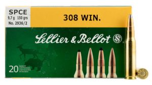 .308 Winchester Ammunition (Sellier & Bellot) 150 grain 20 Rounds