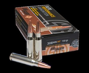 .308 Winchester Ammunition (Sig Sauer) 150 grain 20 Rounds